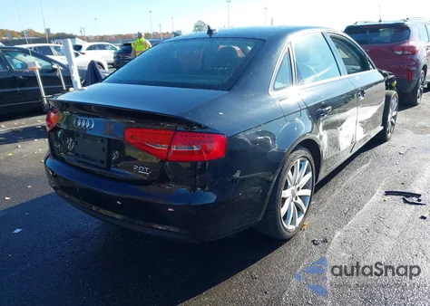 2013 Audi A4 2.0T Premium from USA, damaged, VIN WAUFFAFL2DN044989